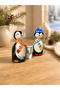 Natural Wooden Penguin Set Pegdoll - 4
