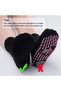 3 pairs - Warm socks Hiking Sports Winter ski Black Outdoor Slippers Non-slip lounge Soft and fluffy - 4