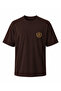 Ataturk Printed Oversize 100% Cotton Fabric T-Shirt Unisex Design Quality Printing Brown - 2