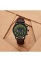 Men's Stainless Steel Watch, Green Dial | Trn-Ss43b - 6