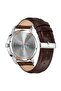 Men's Stainless Steel Watch, Brown Leather Band | Trn-Ss43b - 4