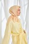 Twill Silk Scarf Micro Square Yellow - 2