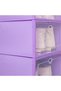 Telescopic Shoe Rack, 4 Foldable Drawers - 2