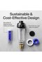 Air Compressor Dryer, Desiccant Filter Air Dryer for Pneumatic Tools and HVLP Paint Spray Gun, Traps Oil, Water, Dirt, Moisture for Clean and Dry Compressed Air, 150 PSI (ZN312E-3 1/4") - 5