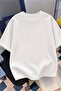 Cat Heart Pattern Oversize/Relaxed Cut Short Sleeve T-Shirt - 2