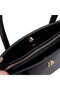 Burkley Solenne Onyx Black Pu Leather Women's Hand and Shoulder Bag - 6