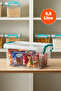 5.5 Liter Food Storage Container with Lid, Legume Storage Container - 2