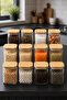 Set of 12 1230 ml Square Borosilicate Glass Jars – Vacuum Sealed with Bamboo Lids - 8459-1 - 5