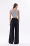 Relaxed Soft Draped Wide-Leg Pants - 4