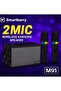 Smart Berry Smartbarry M91 Karaoke Machine Portable Speaker with Dual Wireless Mics RGB Light and Bluetooth Audio for Family Gatherings and Events - 2