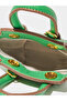 Emerald Green Mini Crossbody Bag with Removable Chain Strap - 5