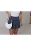 Women's Belize Fabric High Waist Mini Skirt with Inner Tights - 3