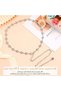 Women's elegant chain belt crystals/rhinestones for dress/suit. - 5