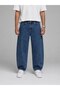Trend Men's Special Washing with Aging Effect Loose Fit Baggy Denim Jeans Men's Pants