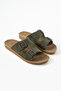 Men's Double Strap Suede Buckle Comfortable Daily Stylish Slippers