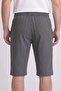 Men's Anthracite Striped Combed Modal Capri - 4