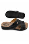 Gezer Men's 4 Point Orthopedic Pu Sole Artificial Leather Comfortable Sole Daily Slippers - 7