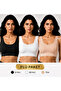 Women's Thick (Wide) Straps Padded Wide Band Half Tank Top/Bustier