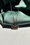 Baget Stone Fan Necklace - 2