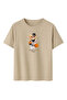 Women's Stone Beverly Hills Teddy Bear Printed T-Shirt 100% Cotton Comfortable Fit - 2