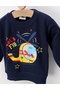 Bluza plusata Let s Fly, bleumarin - 2