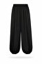 Black Elastic Waist Shalwar Trousers 17857