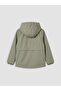 Lcw Kids Green Hooded Boy's Coat - 2