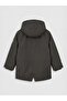 Lcw Kids Green Hooded Boy's Coat - 2