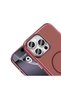 iPhone 16 Pro Max Compatible Case Magsafe Supported Lora Pc Cover - Plum - T43207 - 3