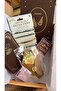 Gift Stationery Set Brown / Scrapbook / Journaling / Pinterest Set/ Notebook, Bookmark, Pen, Seal