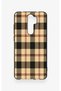 Redmi Note 8 Pro Compatible Cream Plaid Pattern Silicone Case - 2