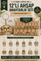 🐾   Set of 12 Wooden Dog Breeds Keychains – Special for Dog Lovers 🐶 ❤️