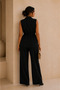 Women's Vest and Pants Set - Stylish Two-Piece Set with Drawstring Waist - 2