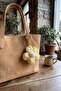 Handmade Puff Flower Bag Charm - Plush Velvet Keychain with Gold Chain, Bag Decoration - 2