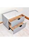 Modern Bedside Table Luxury Nightstands Multifunction Nightstand For Bedroom - 2