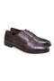 Brown Lace-Up Genuine Leather Men's Shoes