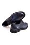 Dark Blue Color Lace-Up Genuine Leather Men's Shoes - 2
