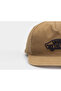 Classic Snapback Hat Brown - 3