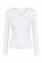 Long Sleeve Ecru Women's Blouse 4547
