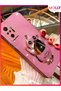 Water Green Cute Duck Stand Gold Detailed Luxury Silicone Case for Xiaomi Redmi Note 10 Pro - 3