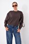 Women's Oversize Short Sweatshirt 265122 - - 4