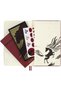 Chinese New Year Fire Horse Woodcut Striped Notebook 13X21 cm Hard Cover Without Box - 3
