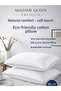 2 Premium 50X70 Piping Cotton Pillows – 800 Gr - 3