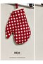 Handmade Water-Repellent Oven Mitts – Premium Vintage Plaid Design