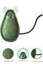 Cat Toy Mr. and Mrs. Squeaky 2-Piece Handmade Mouse with Natural Felt Catnip - 4