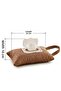 Portable Mother Baby Zippered Wet Wipe Case with Strap Baby Stroller Crib Side Quilted Bag - 5