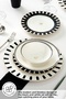Elegance Bone 50Th Anniversary Signature Collection Korean 24-Piece Dinner Set for 6 People - 5