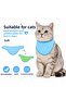 Cool Meows Ice Pattern Cooling Cat Scarf - Water-Activated Summer Cooling Cat Neck Bandana - 2