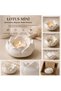 Lotus Candle Holder and Jewelry Organizer |   Handmade Plaster Concrete Decorative Bowl |   Ring Holder |   Tealight Candle Holder |   Minimal Home Decor - 4