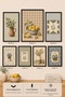 7-Frame View of the Mediterranean |   Lemon |   Olive |   Modern |   Italian & Mediterranean Style |   Living Room, Office, Kitchen and Study Room Wall Decor